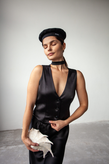 Cатинова жилетка