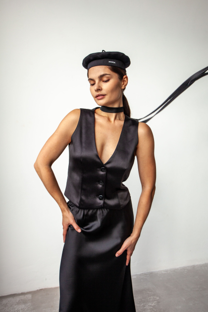 Cатинова жилетка