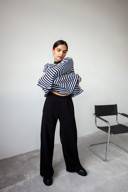 Теплі штани кльош