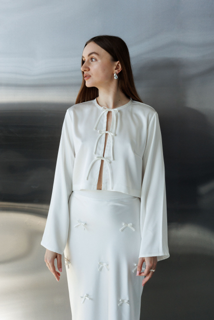 Блуза на завʼязках [Knot] вузол