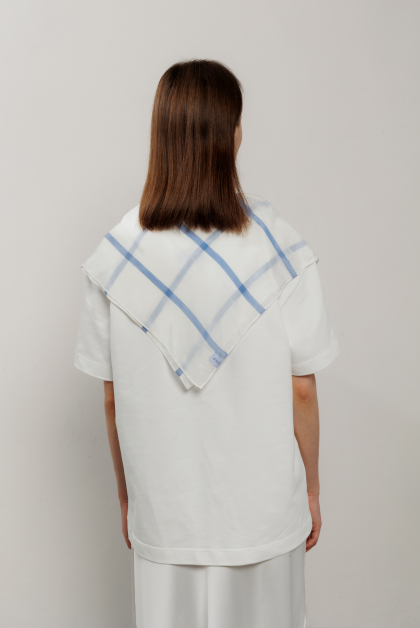 Шовкова хустка у смужку від LiSOLODKA