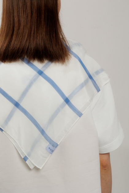 Шовкова хустка у смужку від LiSOLODKA